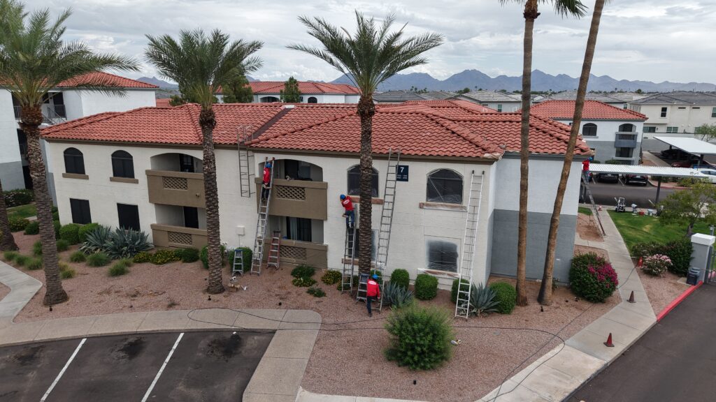 aerial drone inspection commercial property phoenix arizona