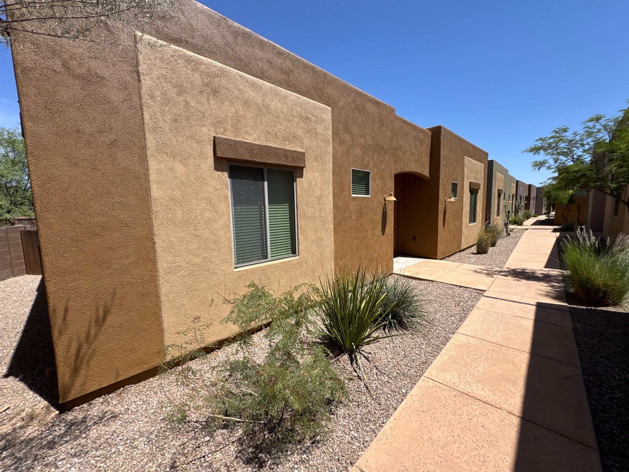 Tucson casita community exterior repaint by American Exterior Systems